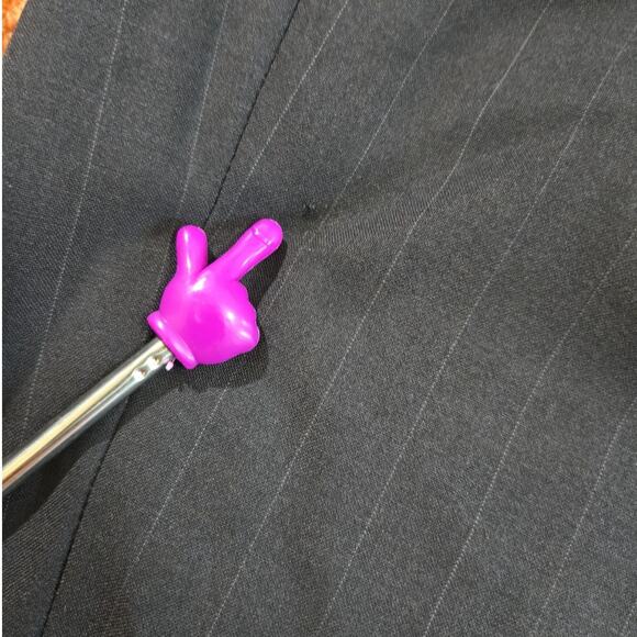 Jos. A. Bank‎ Men’s Dress Pants – Size 38x30, BlackPleated - Picture 9 of 9